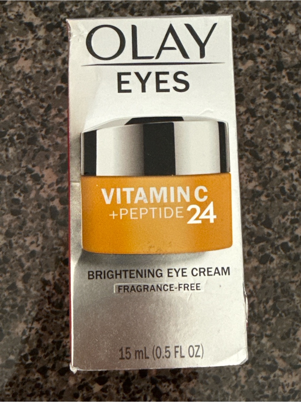 OLAY Eyes Vitamin C + Peptide 24 Brightening Eye Cream - Orange & Silver